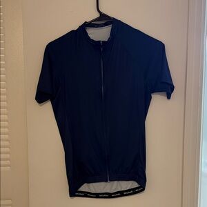 Navy Short Sleeve Cycling Jersey